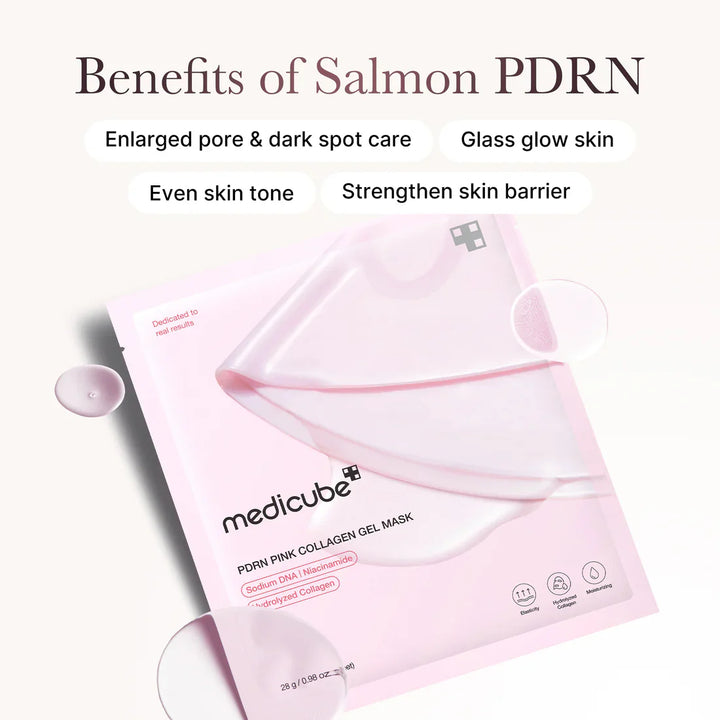 Salmon PDRN Pink Collagen Jelly Mask - GLAM MODA
