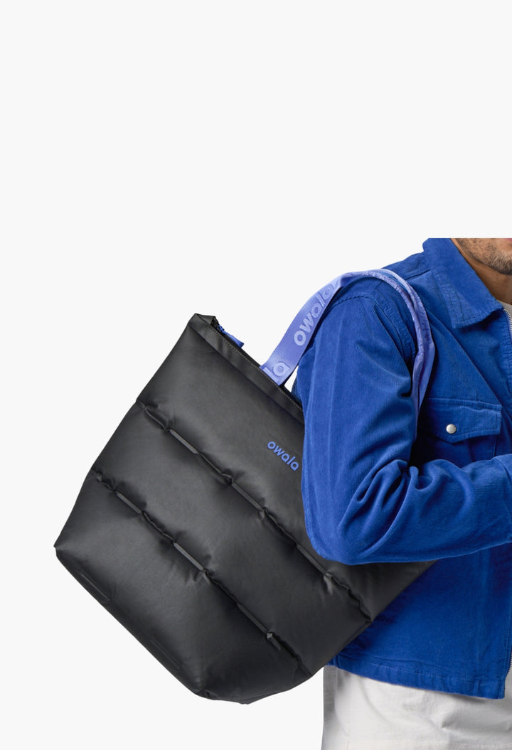 Inflatable insulation. Packs flat