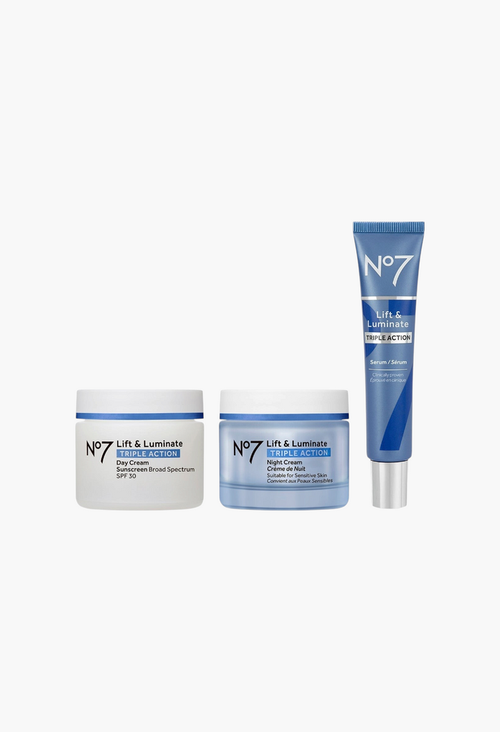 No7 Lift & Luminate Triple Action 3-Piece Skincare System