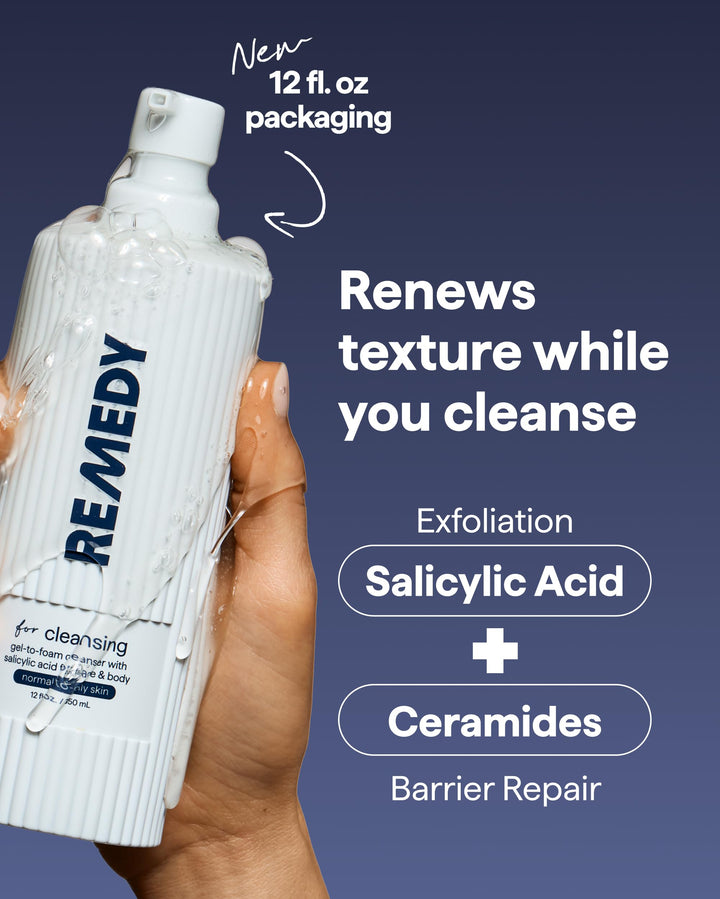 Gel-To-Foam Cleanser With Salicylic Acid - GLAM MODA