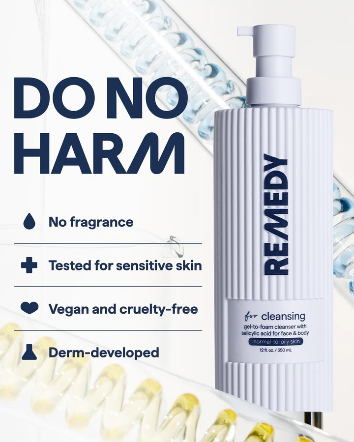 Gel-To-Foam Cleanser With Salicylic Acid - GLAM MODA