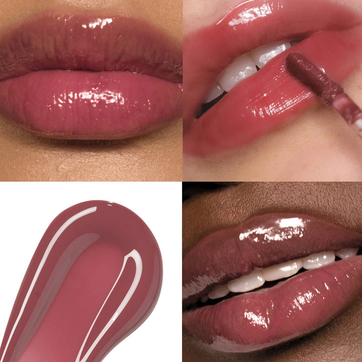Pout Glaze High-Shine-Hyaluronic Lip Gloss - GLAM MODA