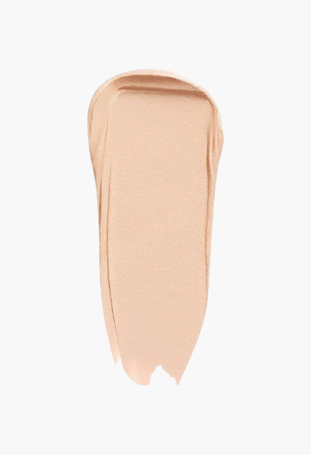 GLAM MODA Concealer SPF 27 swatch showing a creamy, light beige full-coverage formula texture on a white background.