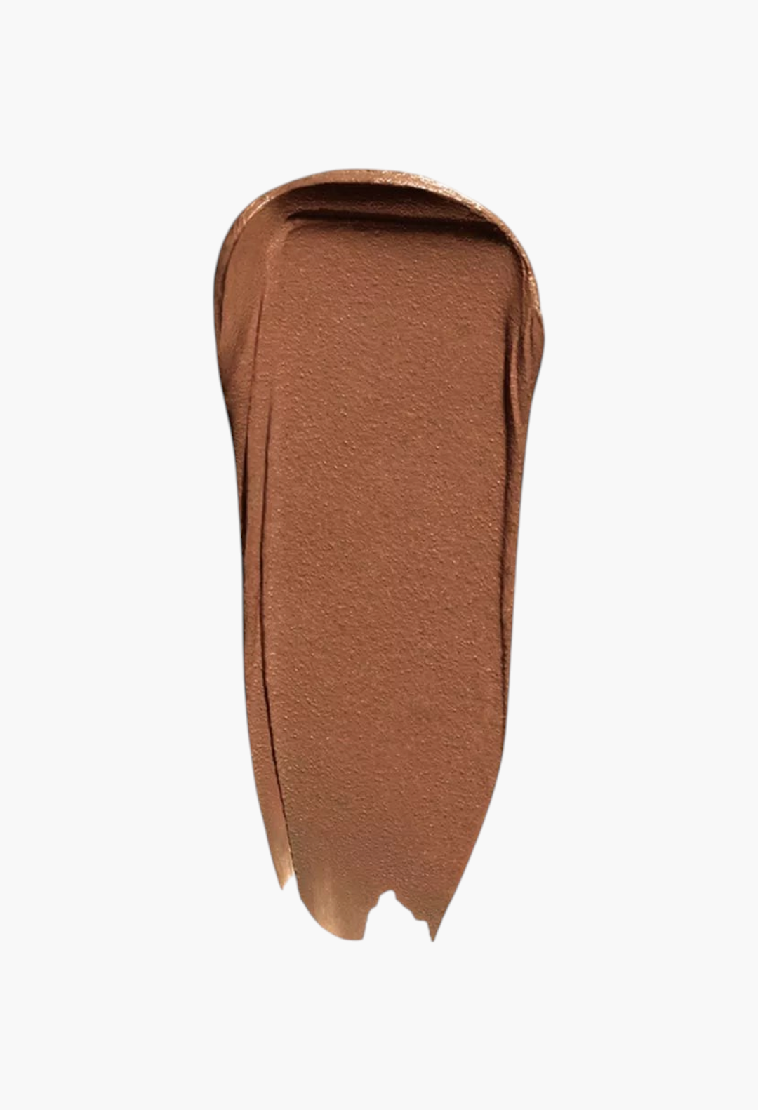 GLAM MODA Concealer SPF 27 swatch in a rich, creamy brown shade showing full coverage texture on a white background.