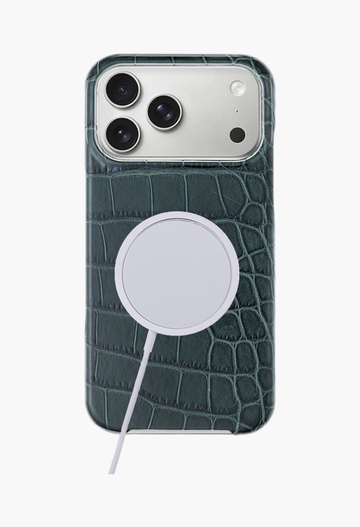 iPhone 17 Pro Classic Case Alligator - GLAM MODA