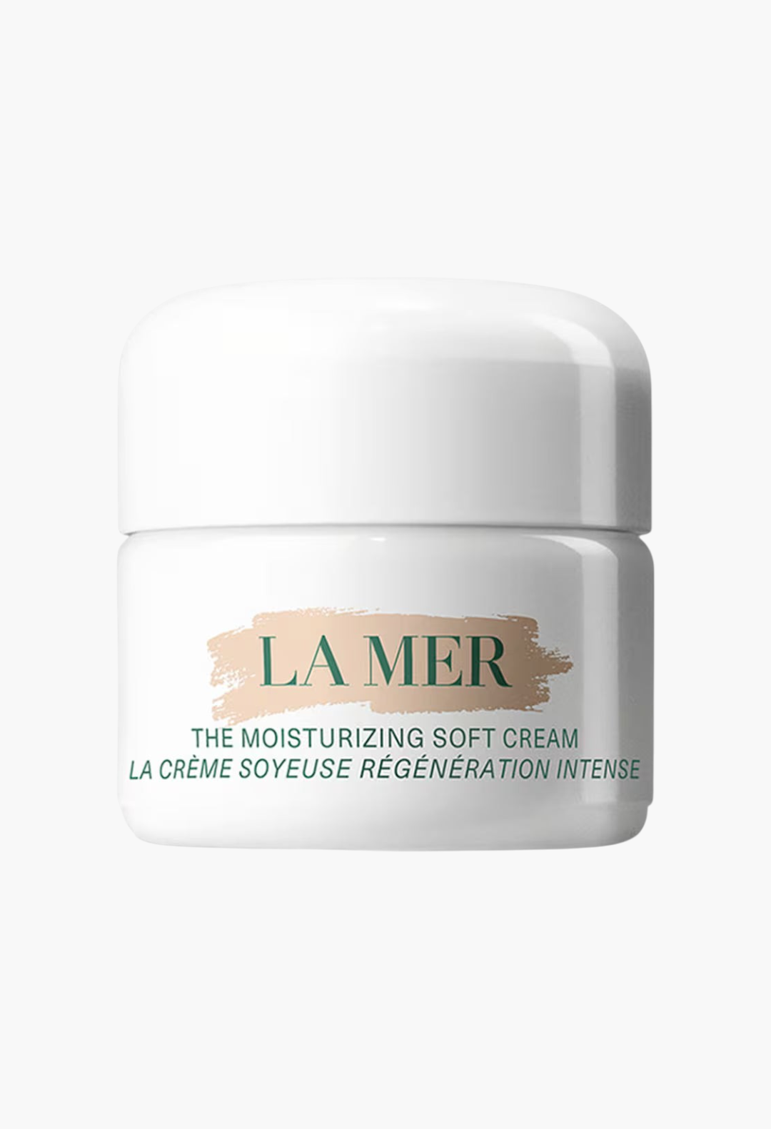 GLAM MODA La Mer The Moisturizing Soft Cream in a white 60ml jar for anti-ageing and skin renewal.