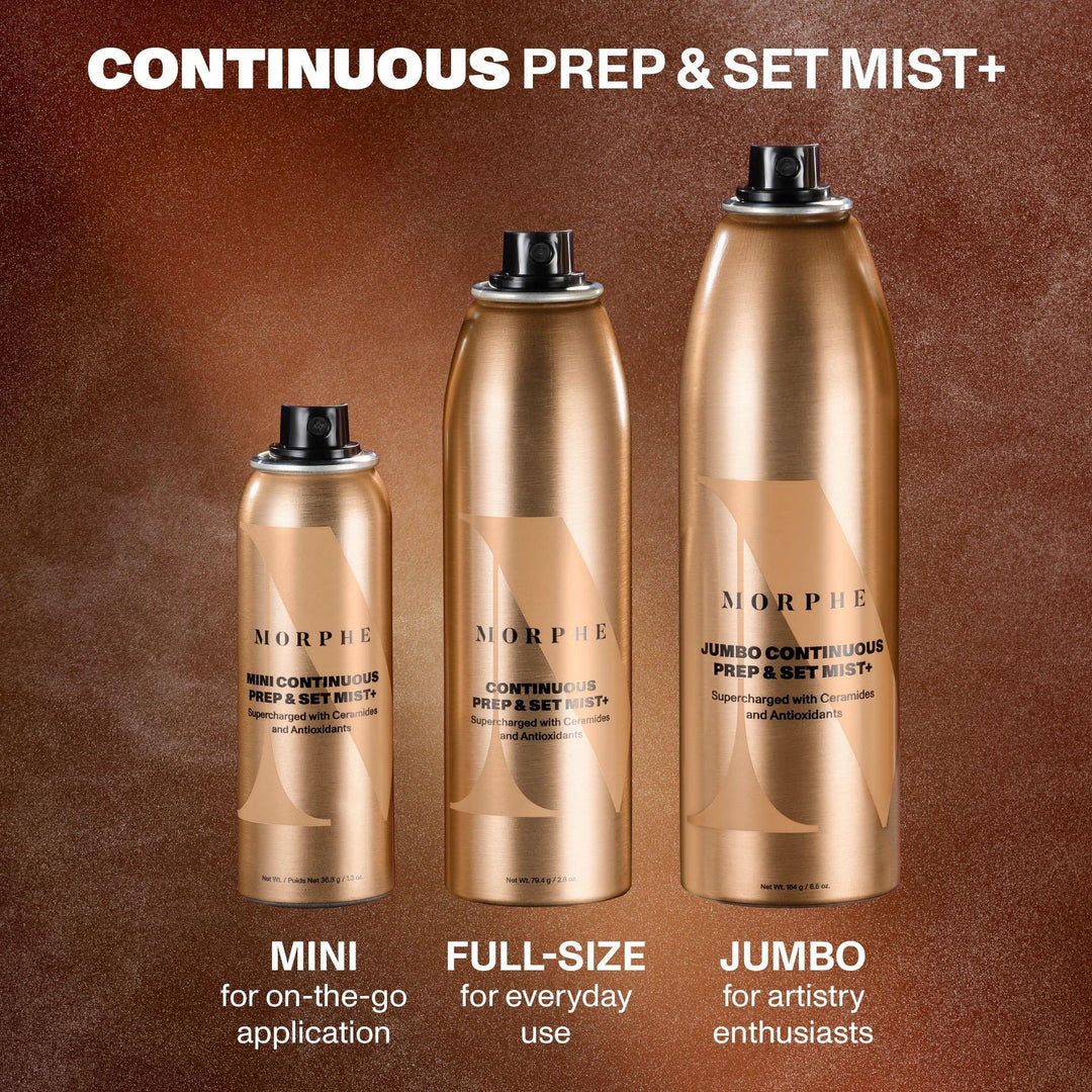 Continuous Prep & Set Mist+ - Morphe Setting Spray - GLAM MODA