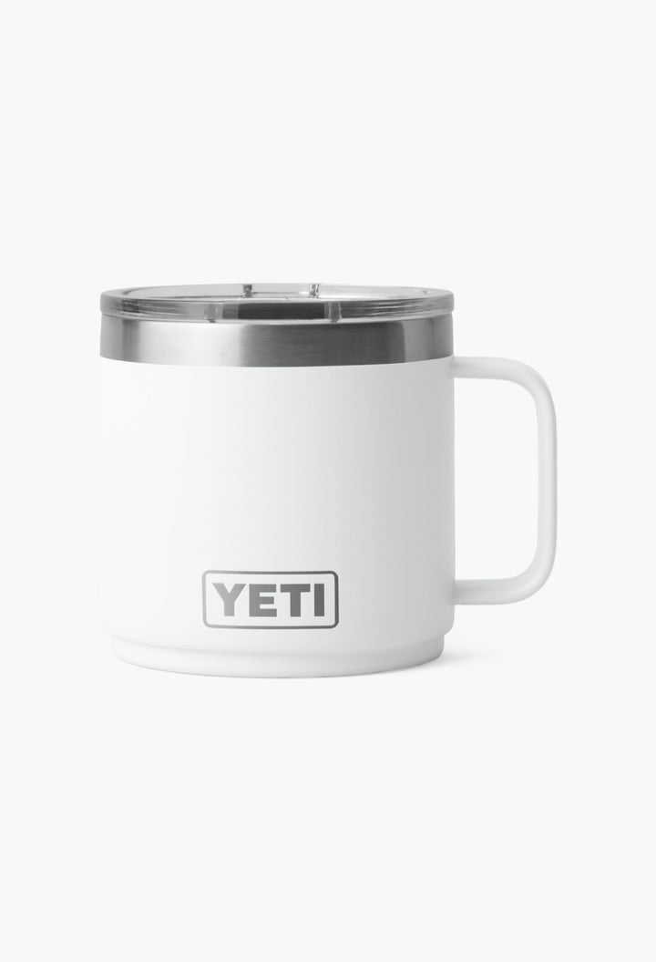 White - Stackable Mug With Durasip™ Ceramic Lining - GLAM MODA