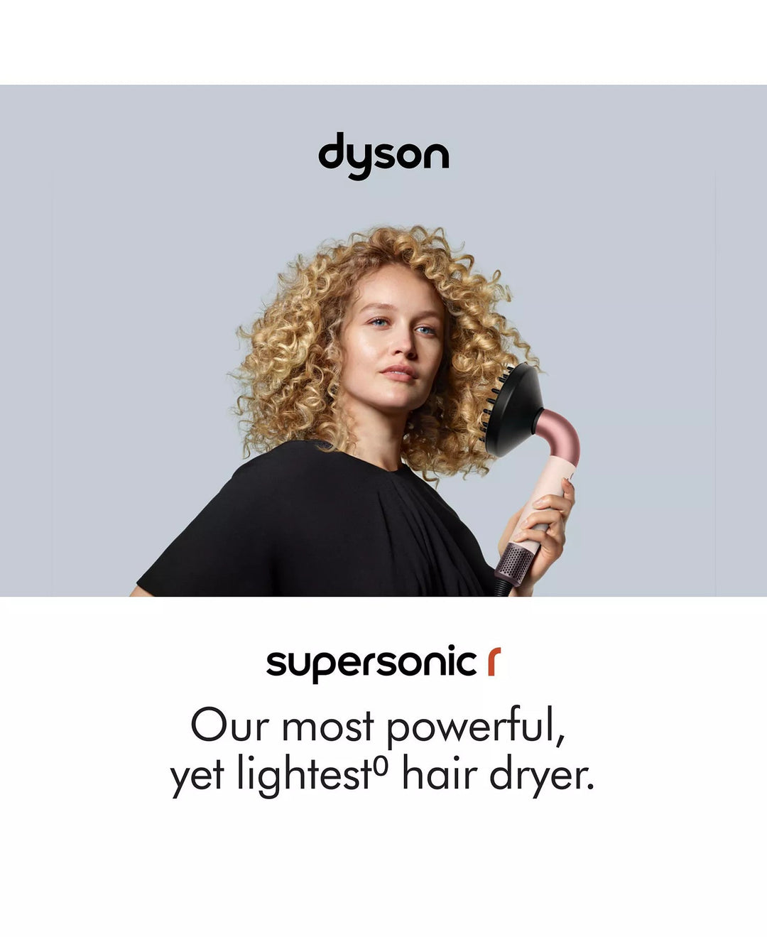 Supersonic r hair dryer