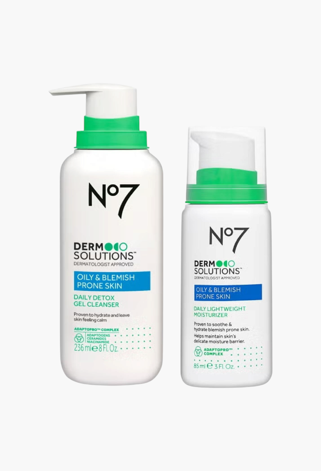 No7 Derm Solutions™ Oily and Blemish Prone Skin Duo