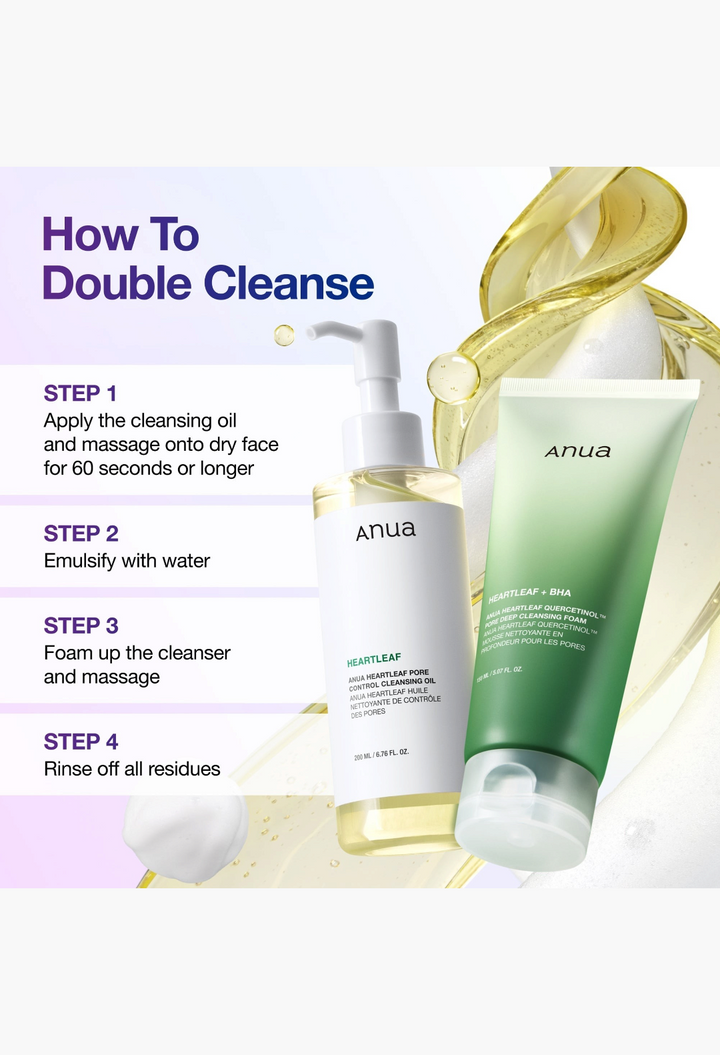 Anua Heartleaf Cleansing Duo