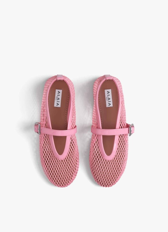 Candy - Ballet Flats In Fishnet