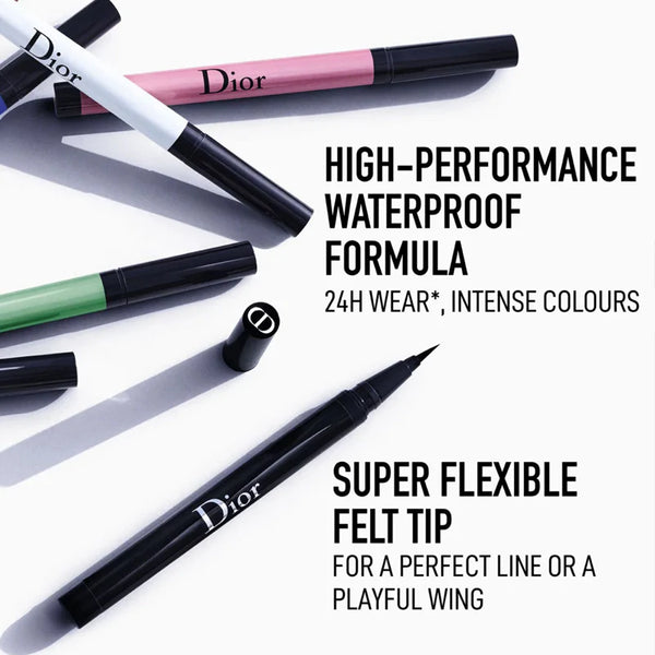 181 - Satin Indigo - Diorshow On Stage Liner Waterproof