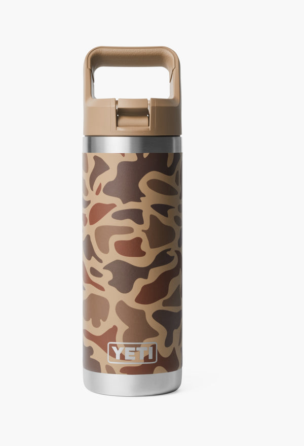 Wetlands Camo - Rambler® Water Bottle With Color-Matched Straw Cap