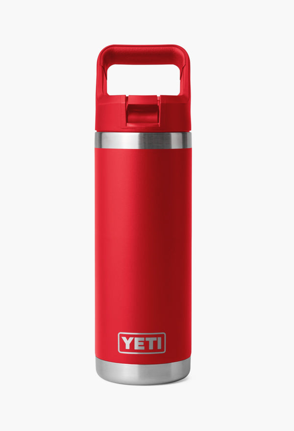 Rescue Red - Rambler® Water Bottle With Color-Matched Straw Cap
