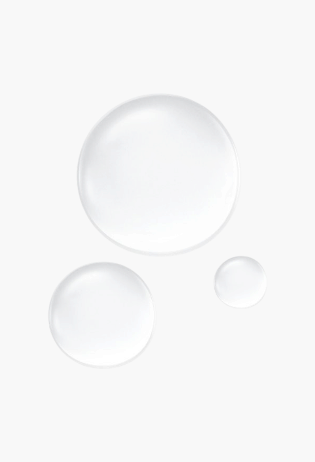 GLAM MODA Scalp & Hair Conditioning Treatment clear lightweight essence droplets on a white background