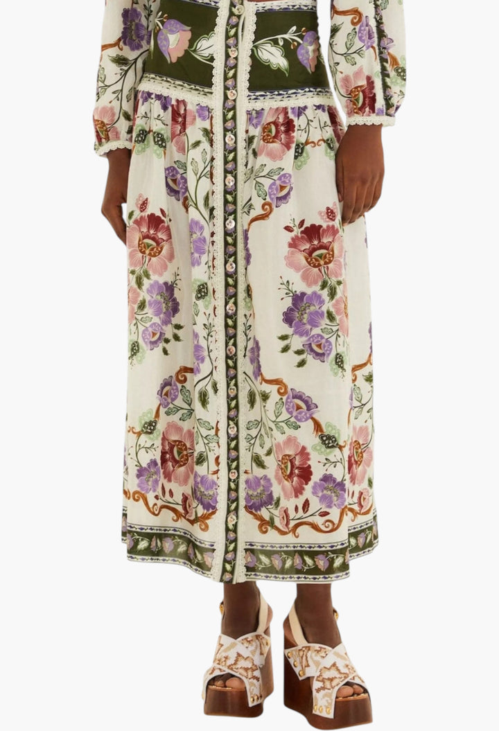 Rococo Midi Skirt - GLAM MODA