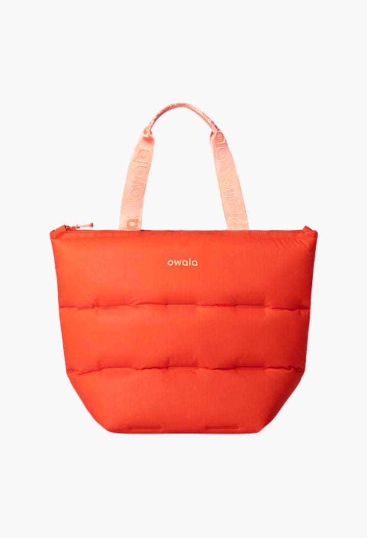 Inflatable insulation. Packs flat