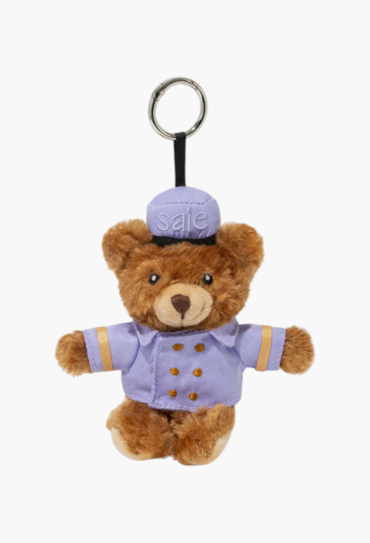 Saie The Bellhop Bear Keychain - GLAM MODA