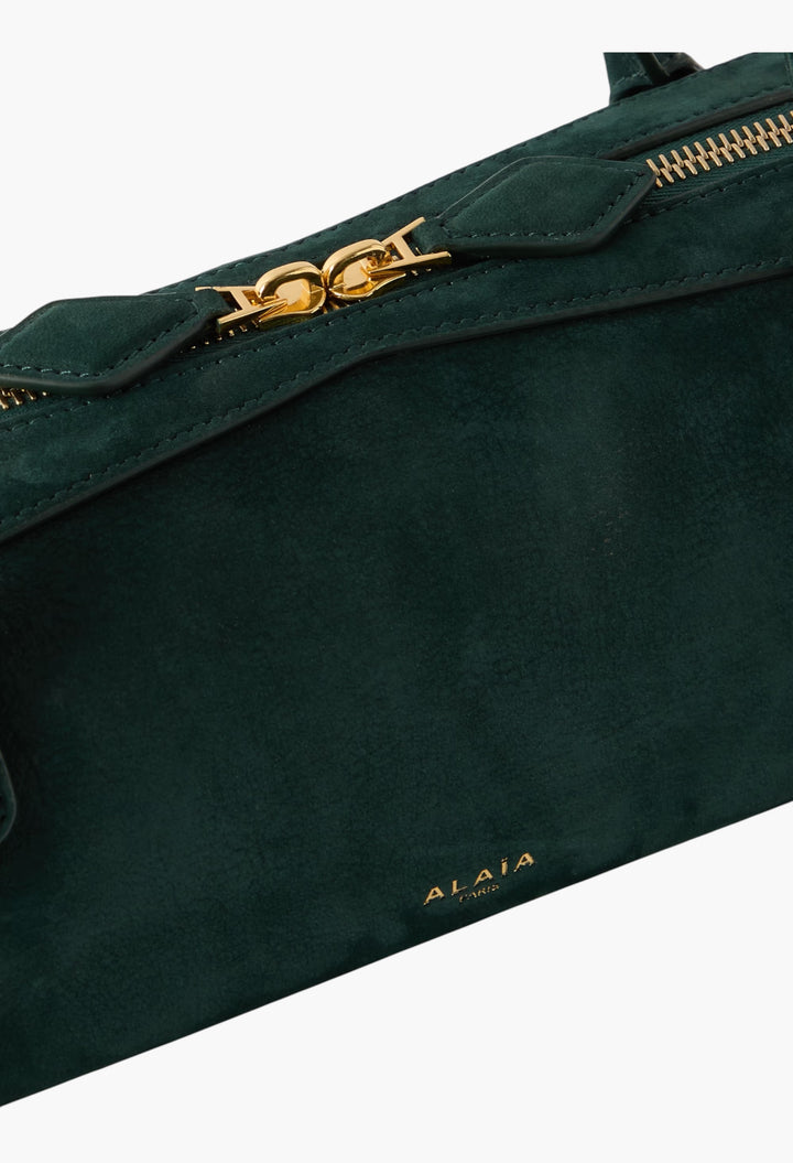 Le Teckel Medium Nubuck Shoulder Bag - GLAM MODA