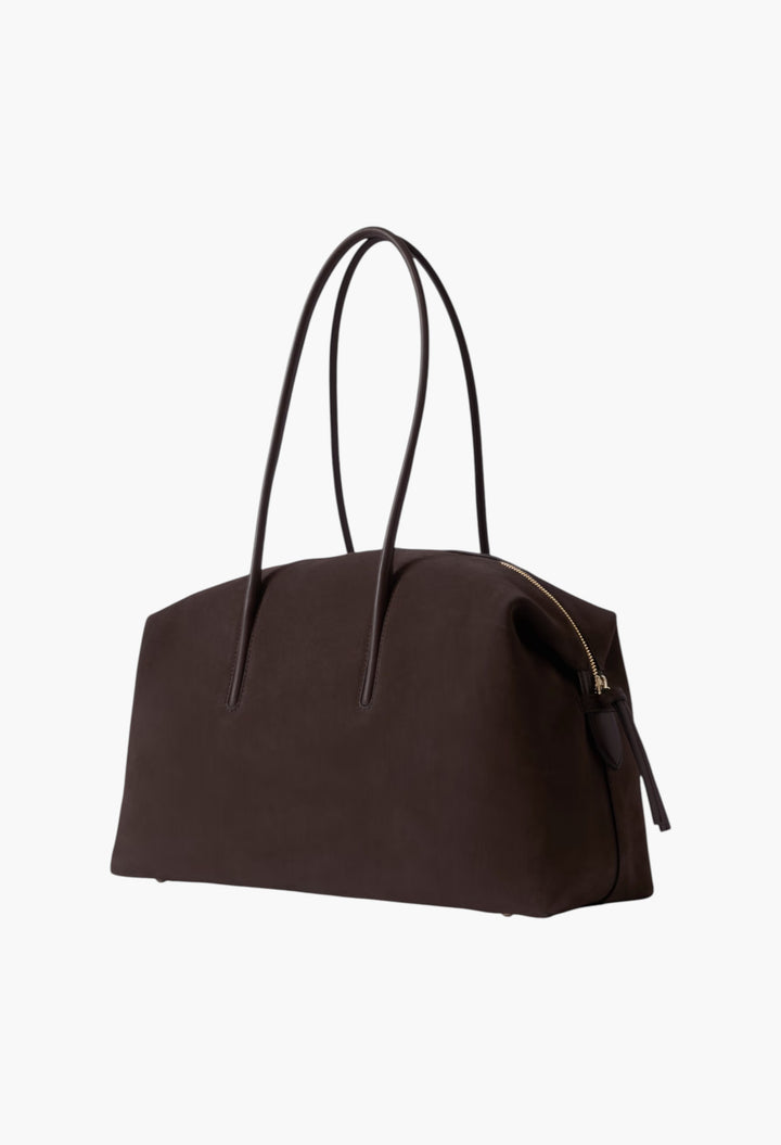 The Stockholm Leather-Trimmed Canvas Tote Bag - GLAM MODA