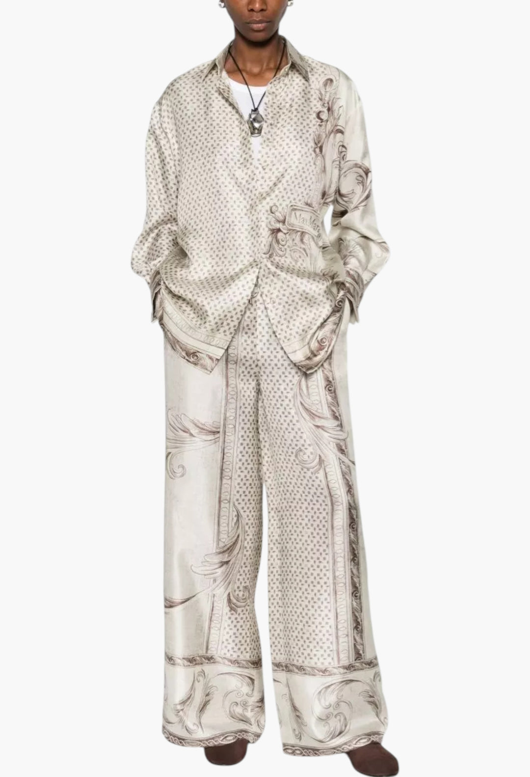 Silk Blouson Jacket - GLAM MODA