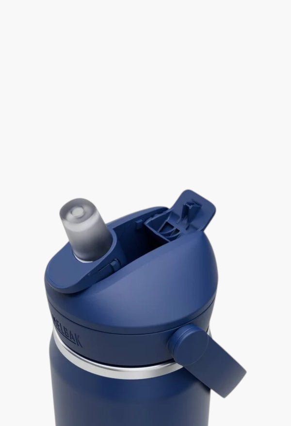 Navy - Thrive™ Flip Straw 20oz Bottle, Insulated Stainless Steel