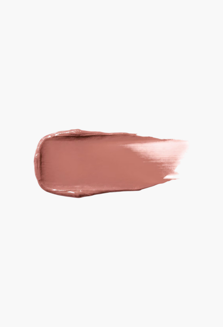 GLAM MODA Make Me Blush cream blush swatch in a warm dusty rose shade with a smooth, dewy texture.