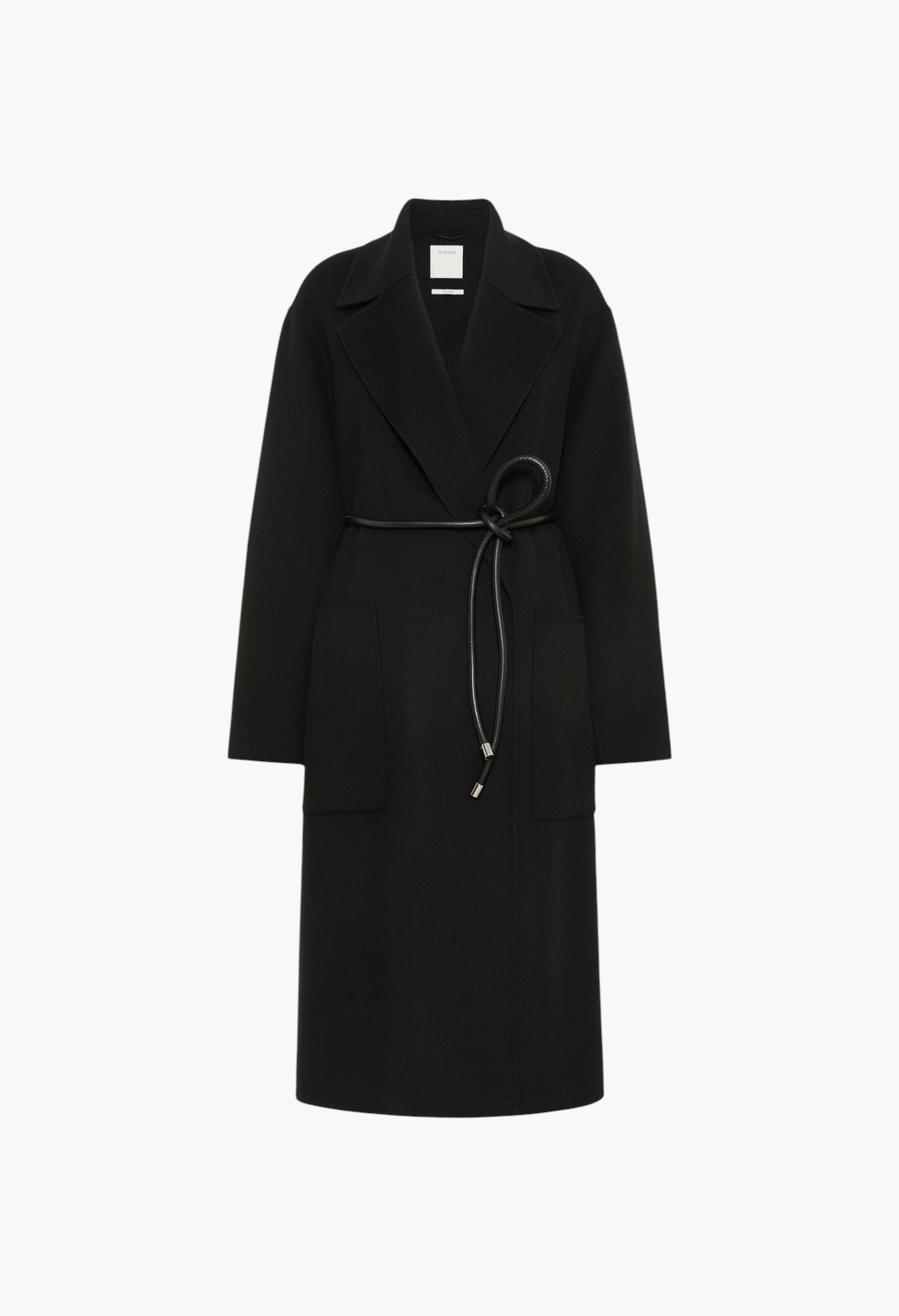 Max Mara Oversized double wool coat - BLACK