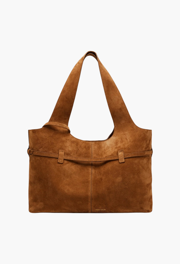 Cambon Cabas Camel Suede
