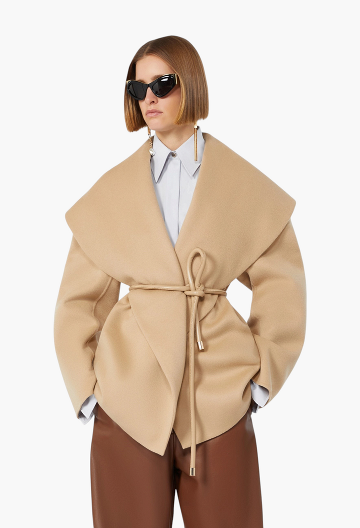 Max Mara Pure wool double fabric jacket