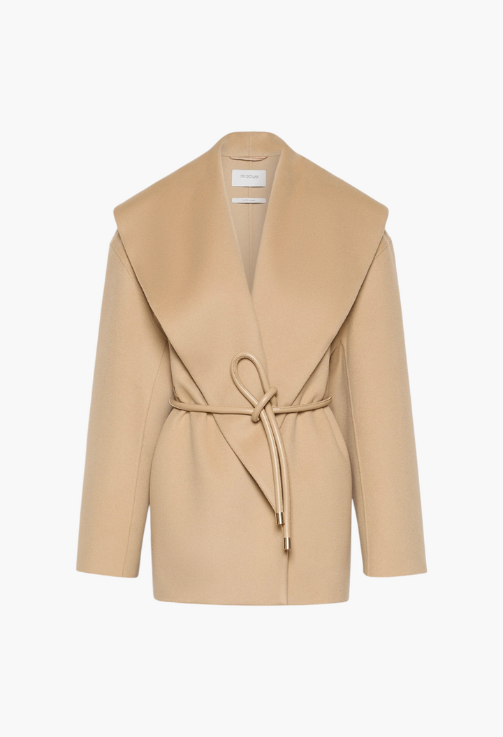 Max Mara Pure wool double fabric jacket