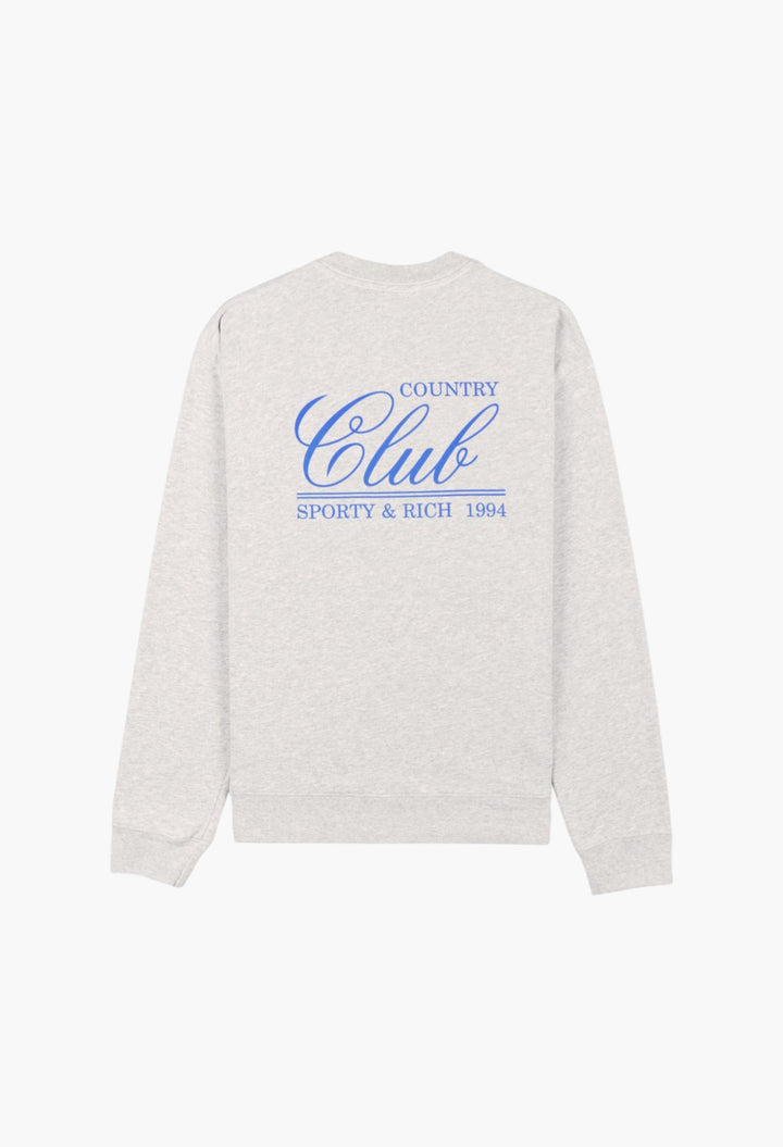 Logo-Print Crew-Neck Sweatshirt - GLAM MODA