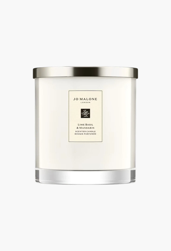 Lime Basil & Mandarin Scented Candle