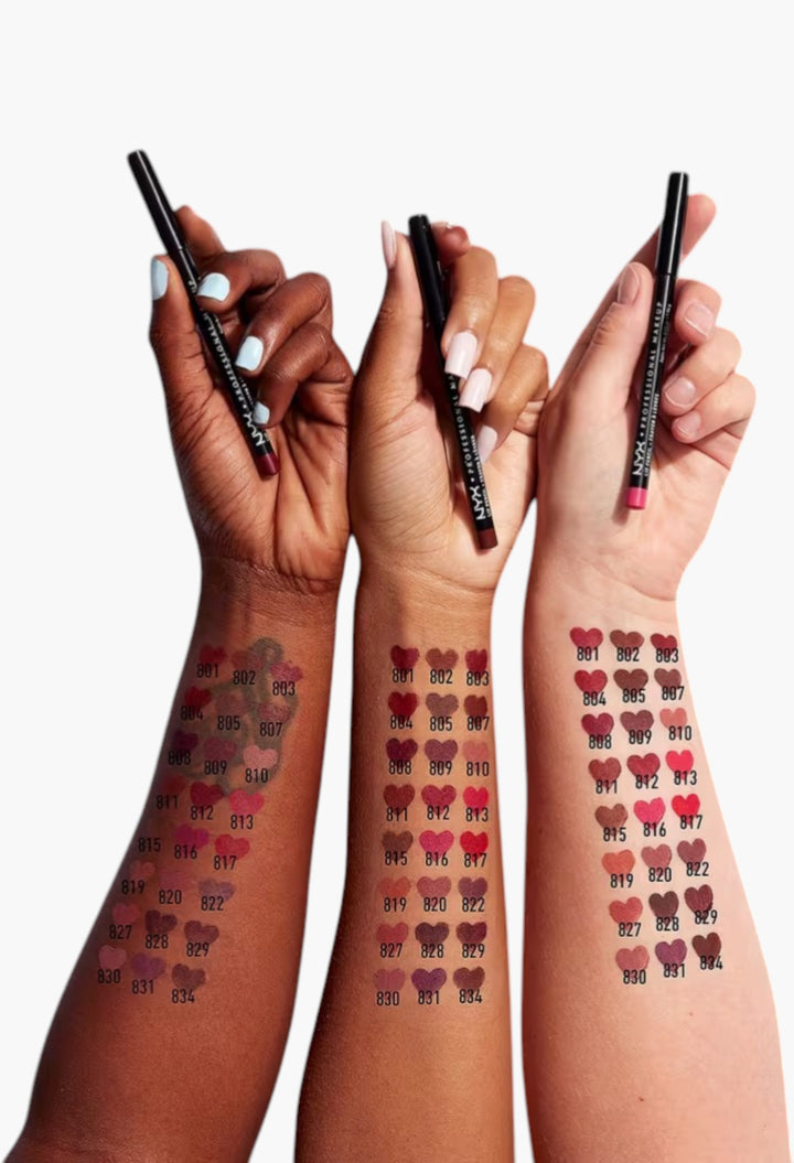 Slim Lip Pencil - Natural-Looking Long-Wear Lip Liner - GLAM MODA