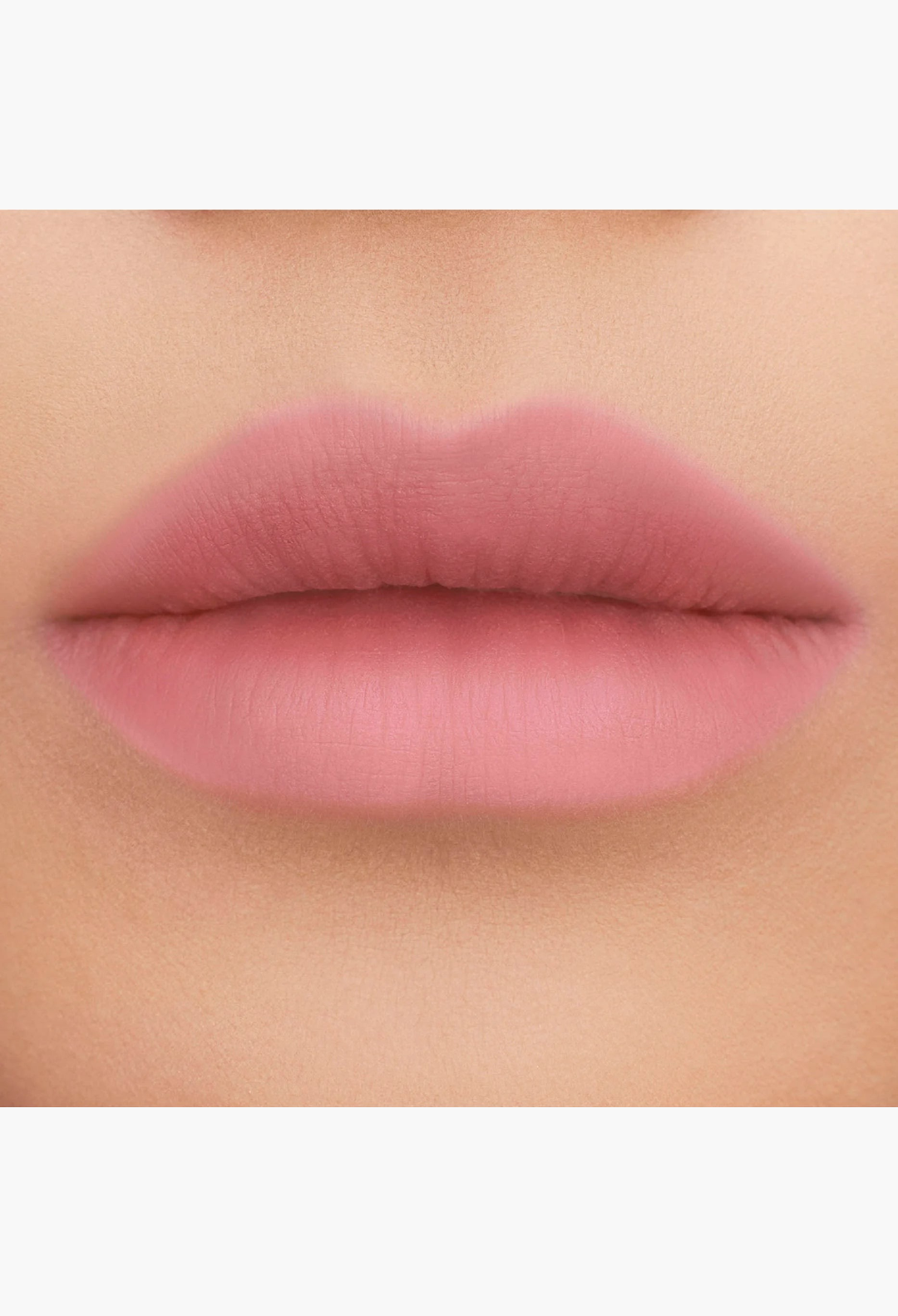 GLAM MODA Yves Saint Laurent The Inks Blurring Matte Liquid Lip Stain showing a soft-focus pink matte lip finish