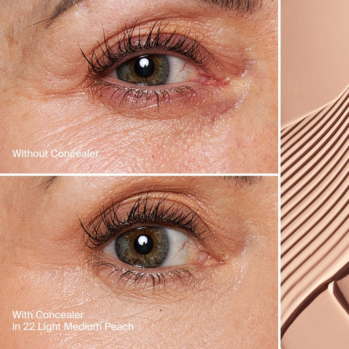 22 Light Medium Peach - Triclone™ Skin Tech Hydrating + De-Puffing Concealer - GLAM MODA