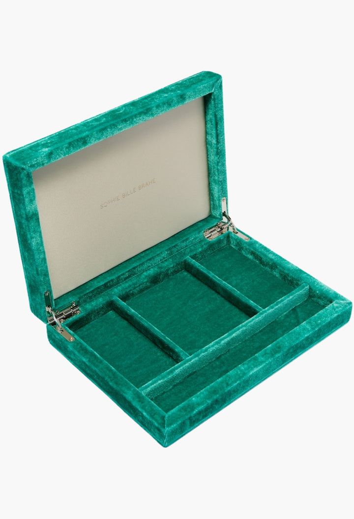 Trésor velvet jewelry box