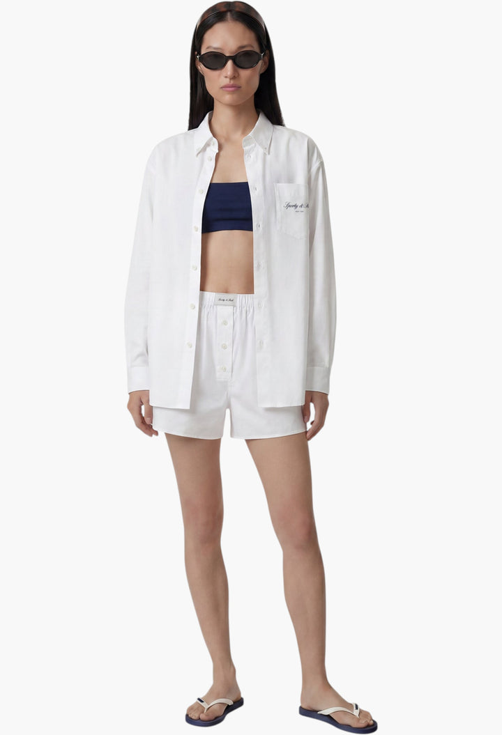 Signature NY Oversized Shirt - GLAM MODA