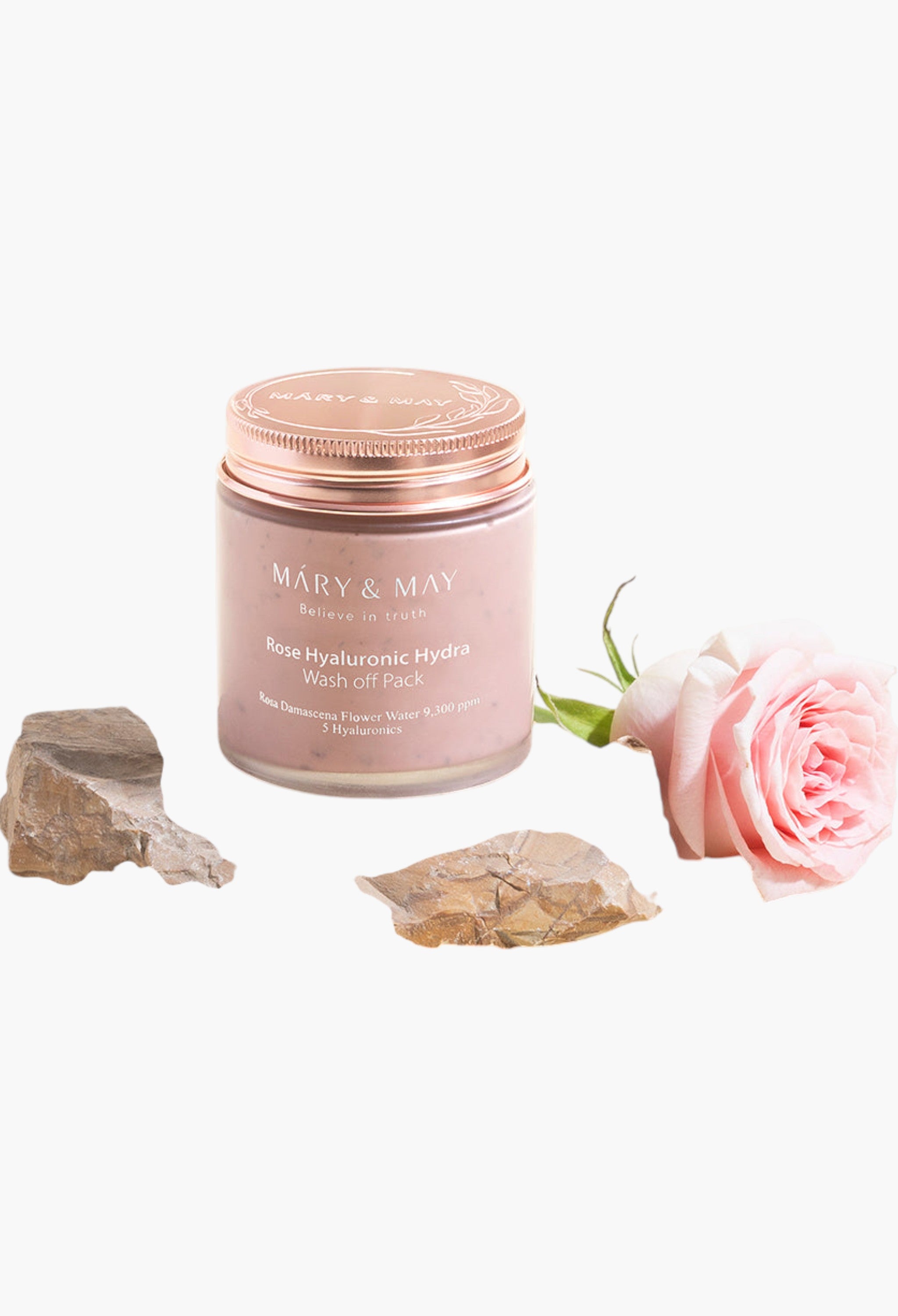 MAY ROSE パフュームパウダー Vegan Rose Hyaluronic Hydra Wash Off Pack – Rose Hyaluronic Wash