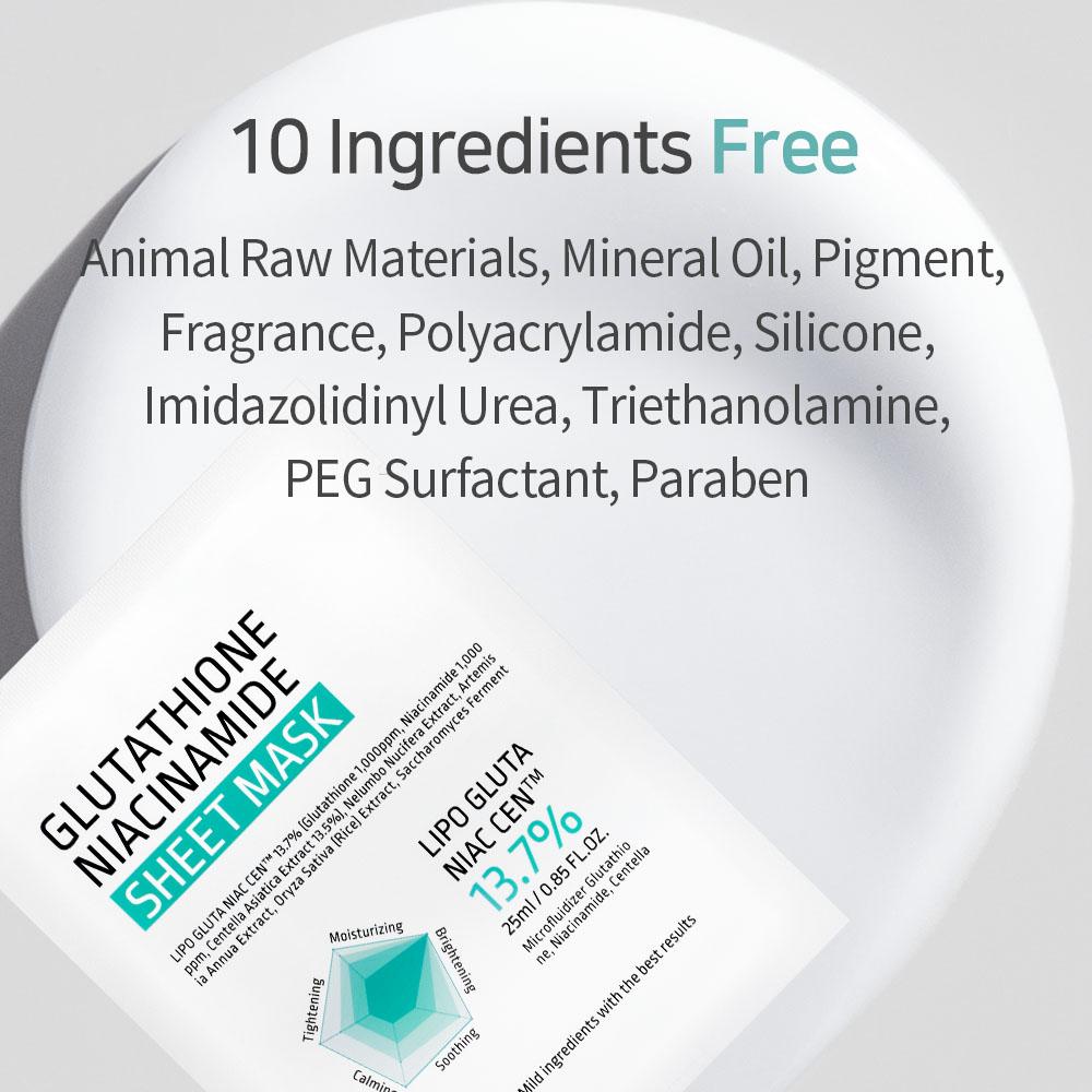 Glutathioine Niacinamide Sheet Mask