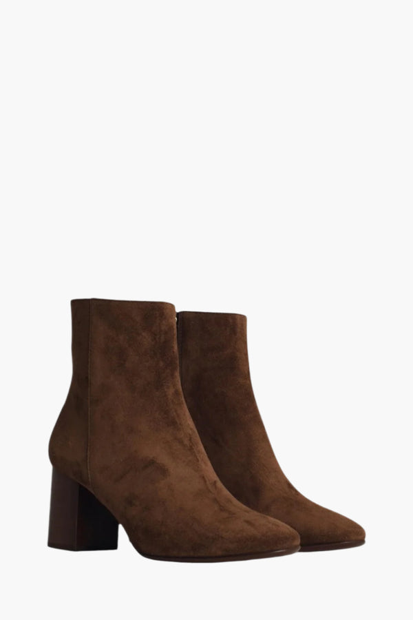 Tod's Brown Suede Ankle Boots