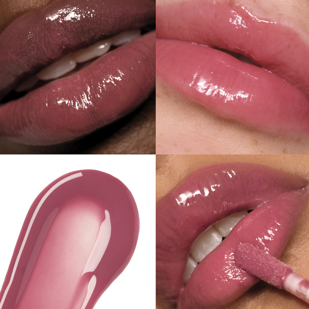 Pout Glaze High-Shine-Hyaluronic Lip Gloss - GLAM MODA