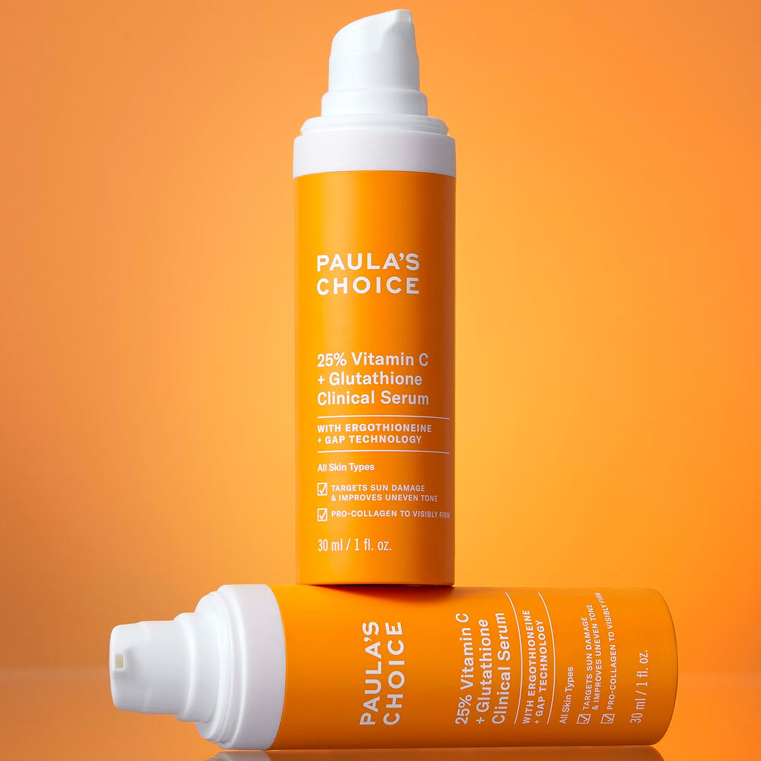 25% Vitamin C + Glutathione Clinical Serum 30ml – Advanced Brightening & Antioxidant Protection – GLAM MODA