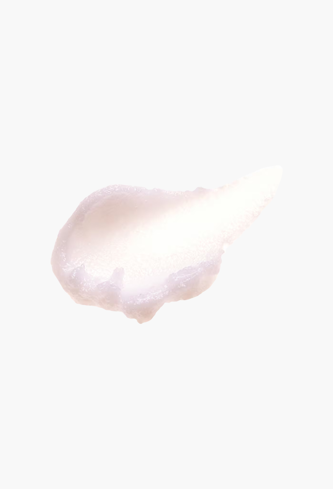 GLAM MODA Clean It Zero Original Cleansing Balm smooth white cream texture swatch on a plain white background