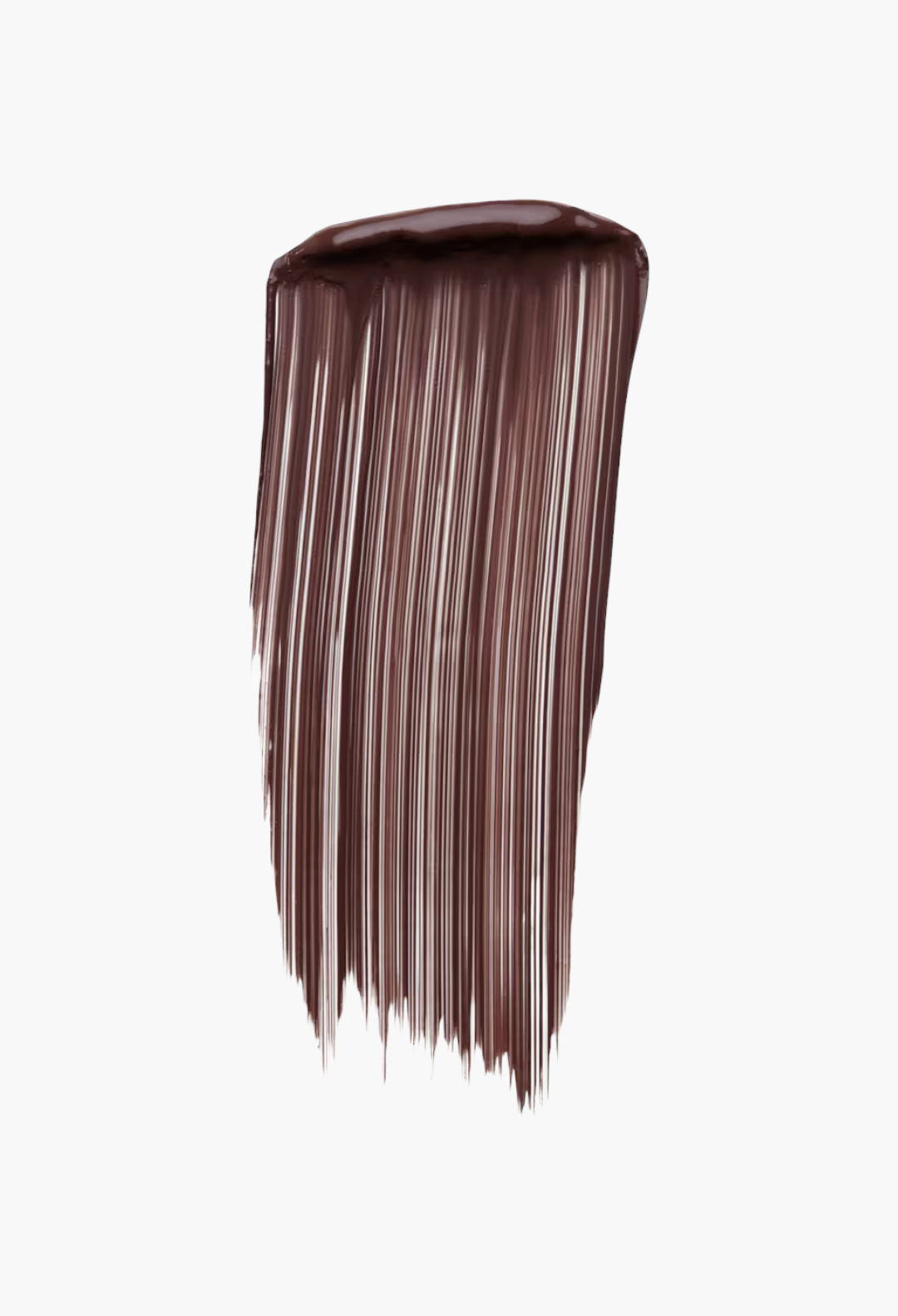 GLAM MODA BADgal BANG! volumizing mascara swatch showing intense black pigment and smooth, buildable texture.