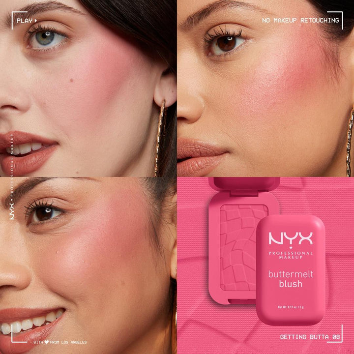 Buttermelt Pressed Powder Blush - GLAM MODA