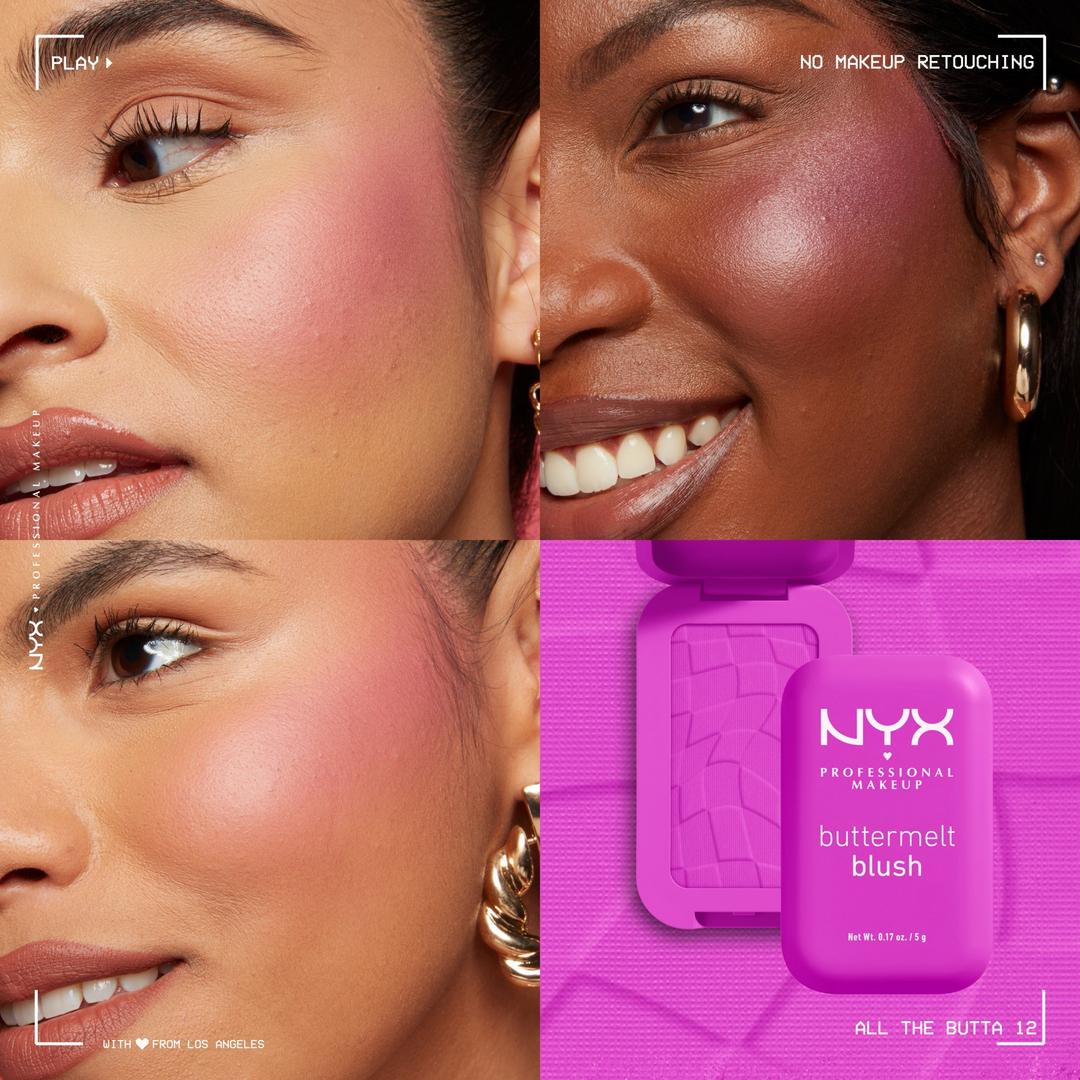 Buttermelt Pressed Powder Blush - GLAM MODA
