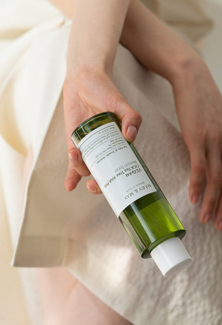 Vegan CICA Tea Tree AHA PHA Blemish Toner