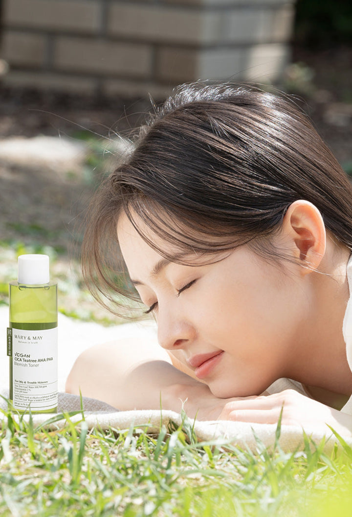 Vegan CICA Tea Tree AHA PHA Blemish Toner